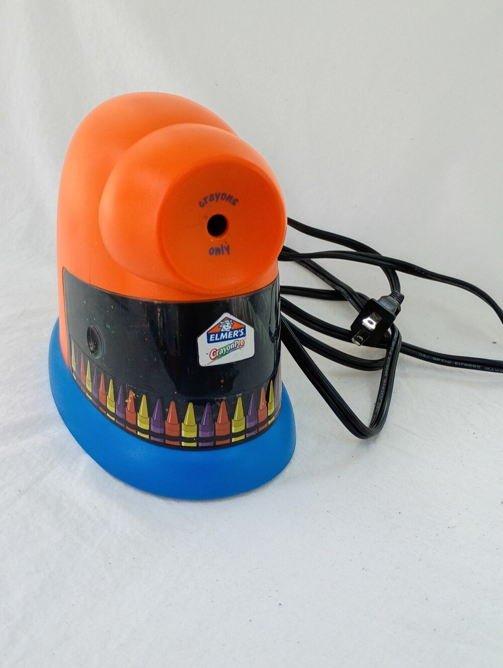 Elmer’s CrayonPro Electric Sharpener 2006 With Box TESTED WORKS